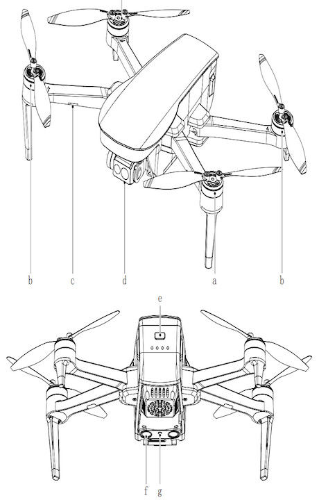 kasus perusahaan terbaru tentang Gambar drone yang dibuat khusus untuk pelanggan untuk membuat pesawat eksklusif