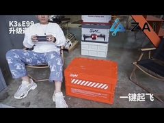 Cahaya abu-abu 2.4GHz UAV Udara Drone Dengan Kamera Dan Remote Control