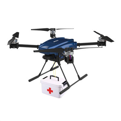 Beban 1kg Beban Termal Drone Untuk Penggunaan Militer Dual Sensor 40 Mins Ketahanan