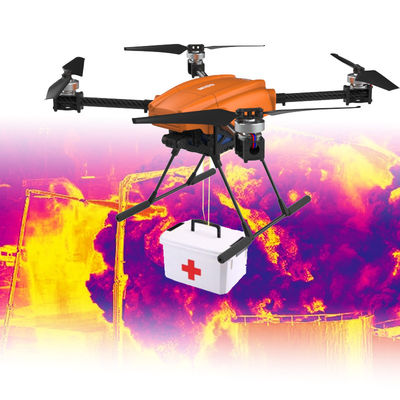 Harga yang pantas Drone UAV Industri Dengan Termal Dan Night Vision 2.7K 30FPS Dual Camera Helicopter Drone on line