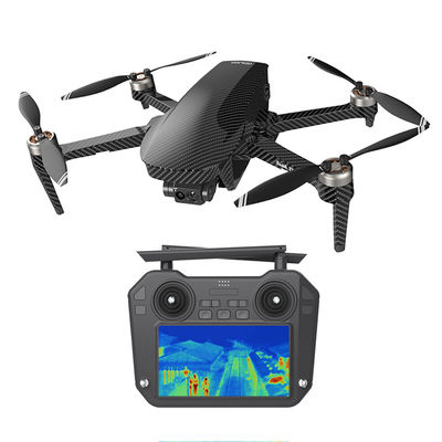 Drone portabel yang tahan lama dengan kamera dan layar LCD UAV kelas industri