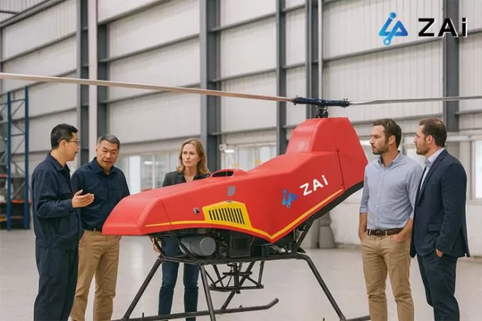ZAi's Heavy-Lift Drone Series for Critical Mission Support